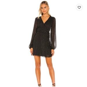 Show Me Your Mumu Wrap Mini Dress
